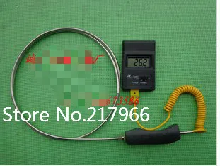 Thermocouple temperature probe temperature sensor handheld thermometer probe 0.3 m
Thermocouple temperature probe temperature sensor handheld thermometer probe 0.3 m