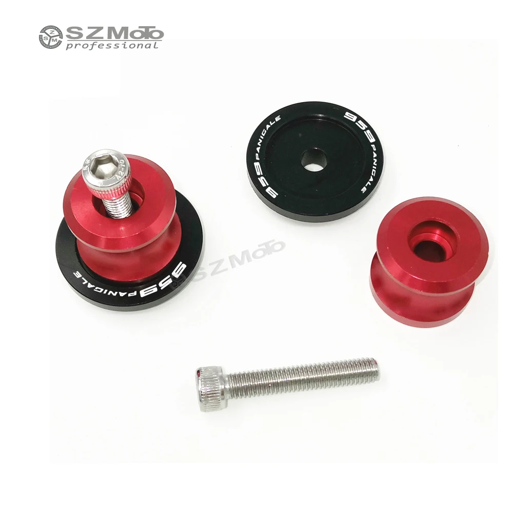 For DUCATI 959 PANIGALE 2016-2017 959PANIGALE Motorcycle Accessories Swingarm Spools slider M6 stand screws LOGO Aluminum
For DUCATI 959 PANIGALE 2016-2017 959PANIGALE Motorcycle Accessories Swingarm Spools slider M6 stand screws LOGO Aluminum