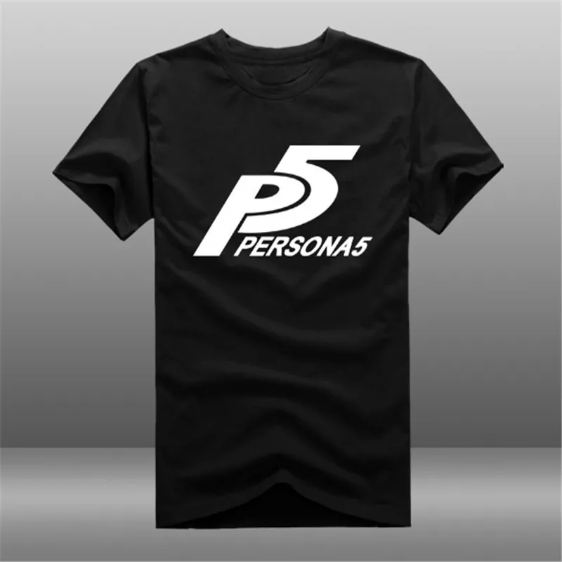 Футболка Persona 5 футболка с изображением игры PSP аниме Ryuji Sakamoto летняя Мужская