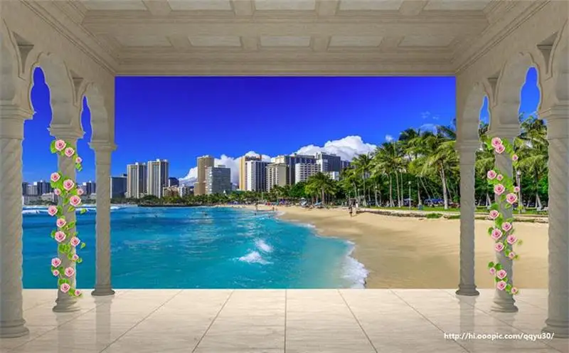 3d wallpaper custom photo non-woven mural Roman balcony beach sea view painting 3d murals wallpaper room decoration painting
3d wallpaper custom photo non-woven mural Roman balcony beach sea view painting 3d murals wallpaper room decoration painting