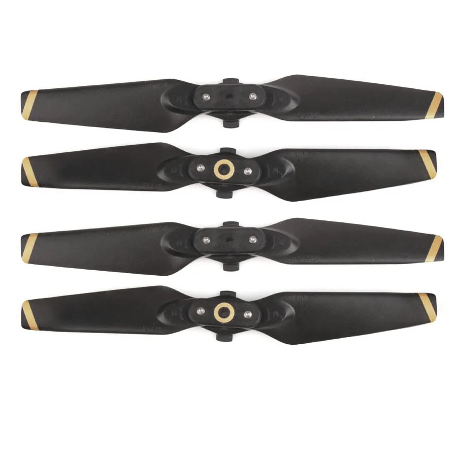 

2 Pairs Quick release Folding 4730F Replacement Propellers Golden Stripe Blade for DJI SPARK Drone Accessories
