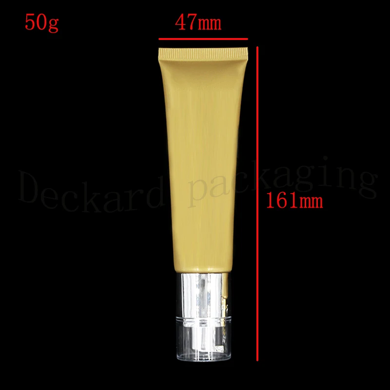 20pcs 50g Empty Mini Golden vacuum PE Soft Cosmetic Soft Tube 30g Plastic Cosmetic Container lotion tube
20pcs 50g Empty Mini Golden vacuum PE Soft Cosmetic Soft Tube 30g Plastic Cosmetic Container lotion tube