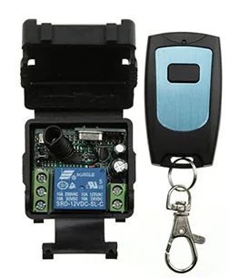 xuanlongyuan DC12V 24V 1CH Remote Control Light Switch Relay Output Radio Receiver Module and Waterproof Transmitte Garage Doors
xuanlongyuan DC12V 24V 1CH Remote Control Light Switch Relay Output Radio Receiver Module and Waterproof Transmitte Garage Doors