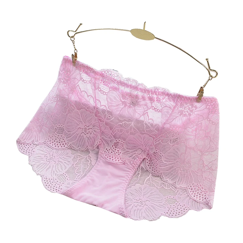 New 7 Colors Sexy Lingerie Briefs Women Underwears Plus Size Lace Flower Transparent Hollow Mid-rise Women's Panties Underpants
New 7 Colors Sexy Lingerie Briefs Women Underwears Plus Size Lace Flower Transparent Hollow Mid-rise Women's Panties Underpants