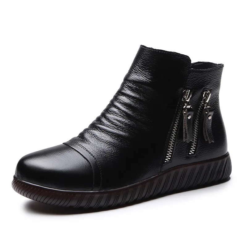 8835 New Fashion Women Cowhide Leather Shoes Breathable Leather Boot Soft-soled Warm Casual Women's Boots
8835 New Fashion Women Cowhide Leather Shoes Breathable Leather Boot Soft-soled Warm Casual Women's Boots