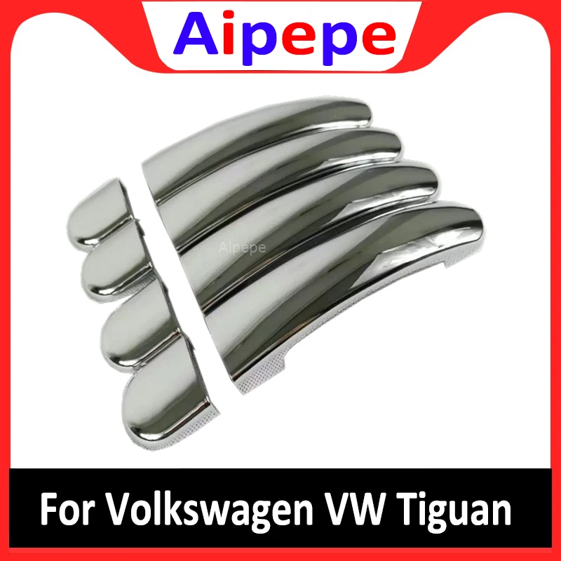 Фото Крышка ручки двери для Volkswagen VW Tiguan 2009 2010 2011 2012 2013 2014 2015 ABS Chrome отделка Стайлинг (купить)