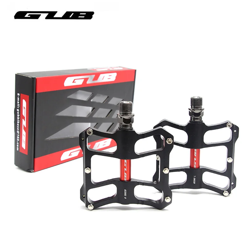 GUB New Cr-Mo Axle Ultra-Light Bicycle Pedals CNC Aluminium Alloy Mountain Bike Pedals Road MTB 2 Bearings Alloy Body Black Red
GUB New Cr-Mo Axle Ultra-Light Bicycle Pedals CNC Aluminium Alloy Mountain Bike Pedals Road MTB 2 Bearings Alloy Body Black Red