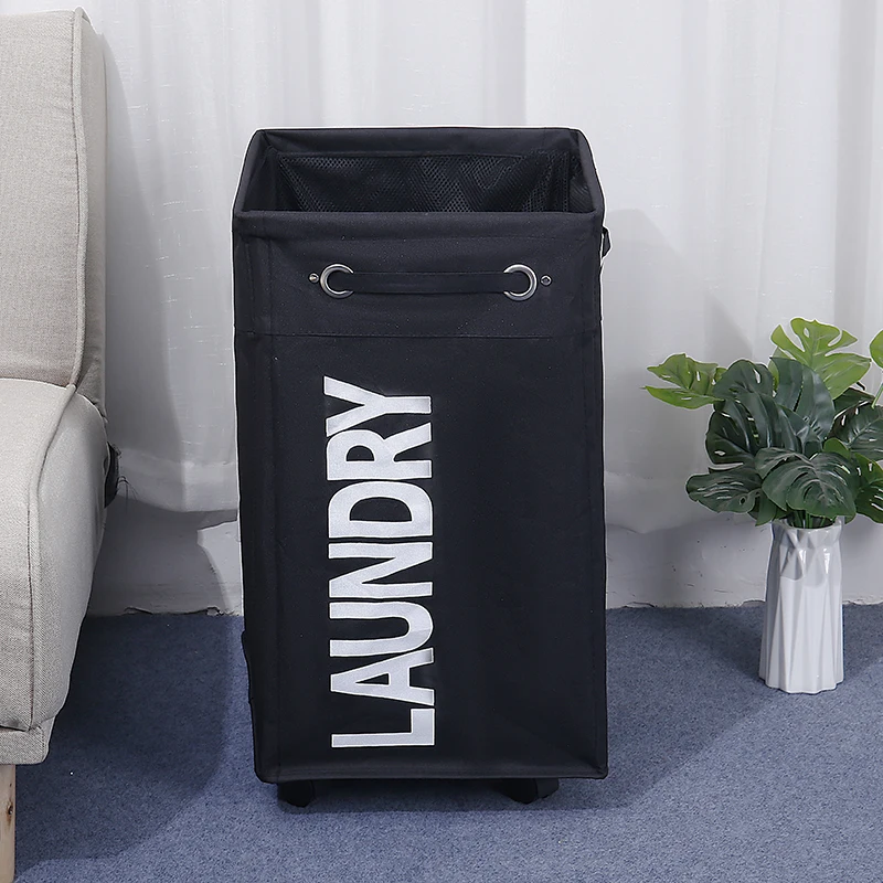 Laundry Basket Foldable Dirty Clothes Storage Basket With Wheel Office Waterproof Oxford Bathroom Laundry Hamper
Laundry Basket Foldable Dirty Clothes Storage Basket With Wheel Office Waterproof Oxford Bathroom Laundry Hamper