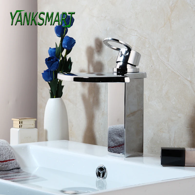 Yanksmart, для ванной комнаты Водопад воды бассейн с хромовым покрытием смесители для раковины холодной и горячей смеситель для ванной
Yanksmart, для ванной комнаты Водопад воды бассейн с хромовым покрытием смесители для раковины холодной и горячей смеситель для ванной