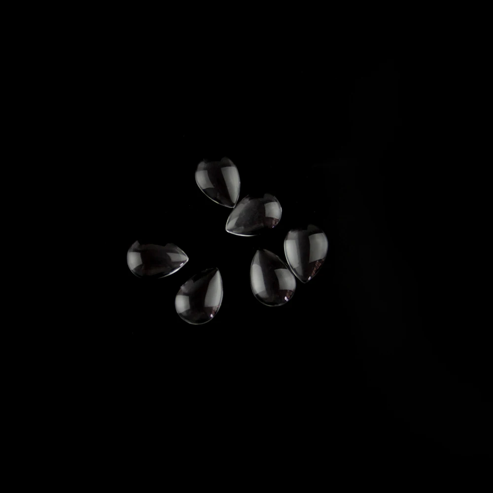 10*25mm WaterDrop Shape 50Pcs/Lot Clear Glass Cabochons Glass Domed Round Transparent Clear Magnifying Glass Cabochon 
10*25mm WaterDrop Shape 50Pcs/Lot Clear Glass Cabochons Glass Domed Round Transparent Clear Magnifying Glass Cabochon