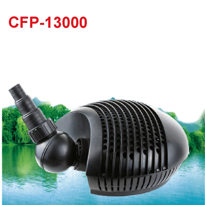 CFP-13000 Pond water pump 13000L/H Garden Pond Pond Filter Pump 180W/220V Submersible Pump 32MM/38MM/25MM Water outlet diameter
CFP-13000 Pond water pump 13000L/H Garden Pond Pond Filter Pump 180W/220V Submersible Pump 32MM/38MM/25MM Water outlet diameter
