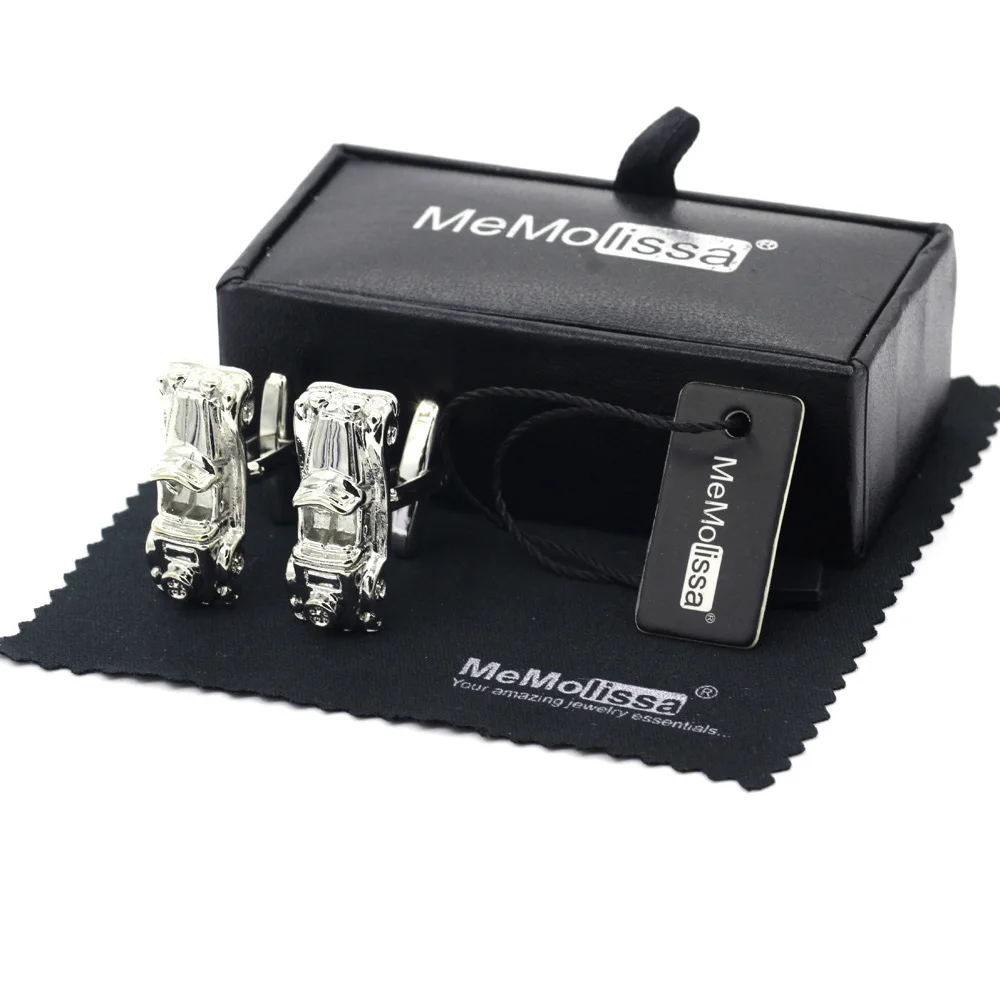 MeMolissa Display Box Cufflinks Cool Silvery Sports Car Style Men's Business Cufflinks Free Tag & Wipe Cloth
MeMolissa Display Box Cufflinks Cool Silvery Sports Car Style Men's Business Cufflinks Free Tag & Wipe Cloth
