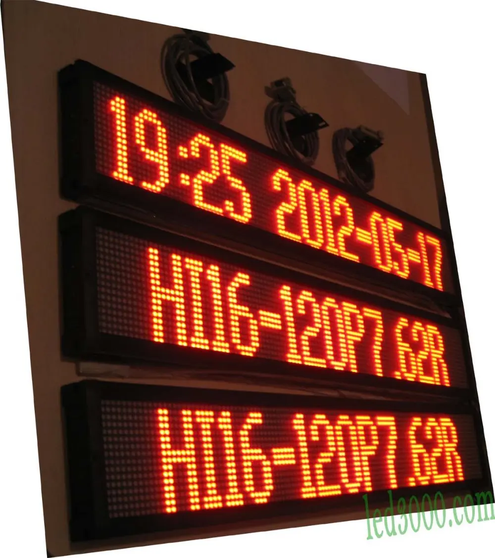 two lines red color led moving text display,led panel,led sign,indoor led display board,RS232(HI16-120P7.62R)free shipping
two lines red color led moving text display,led panel,led sign,indoor led display board,RS232(HI16-120P7.62R)free shipping