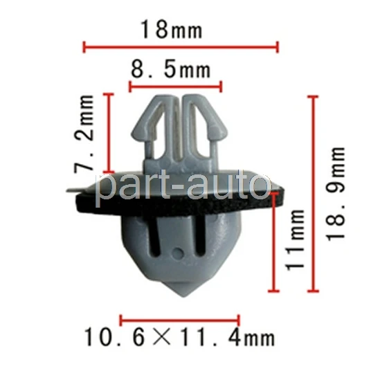 500x OEM Rocker Panel Moulding Clip Mudguard Retainer For Auveco A20877 For Lexus 75392-60030 7539260030 75392-60031 7539260031
500x OEM Rocker Panel Moulding Clip Mudguard Retainer For Auveco A20877 For Lexus 75392-60030 7539260030 75392-60031 7539260031