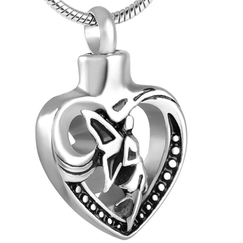 IJD8535 Stainless Steel Hollow Double Heart Cremation Urn Jewelry Keepsake Ashes Pendant for Womens
IJD8535 Stainless Steel Hollow Double Heart Cremation Urn Jewelry Keepsake Ashes Pendant for Womens