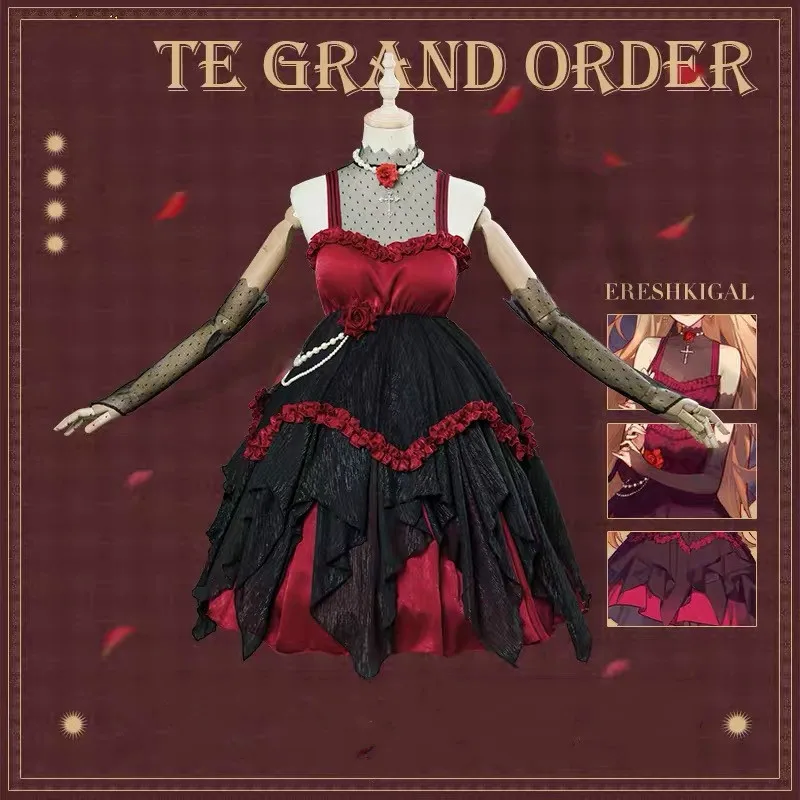 Anime Fate Grand Order Ereshkigal Moon Girlfriend Lolita Dress/Outfit Cosplay Costume Women Halloween
Anime Fate Grand Order Ereshkigal Moon Girlfriend Lolita Dress/Outfit Cosplay Costume Women Halloween