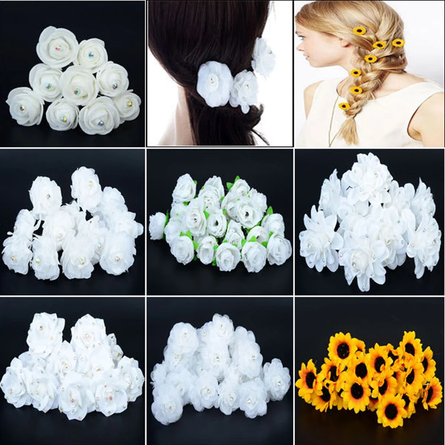 20Pcs/lot Fashion Women Bridal Crystal Flower Hairpins Wedding Crystal Flower Hair Pins Hairstick Hairwear Accessories White
20Pcs/lot Fashion Women Bridal Crystal Flower Hairpins Wedding Crystal Flower Hair Pins Hairstick Hairwear Accessories White
