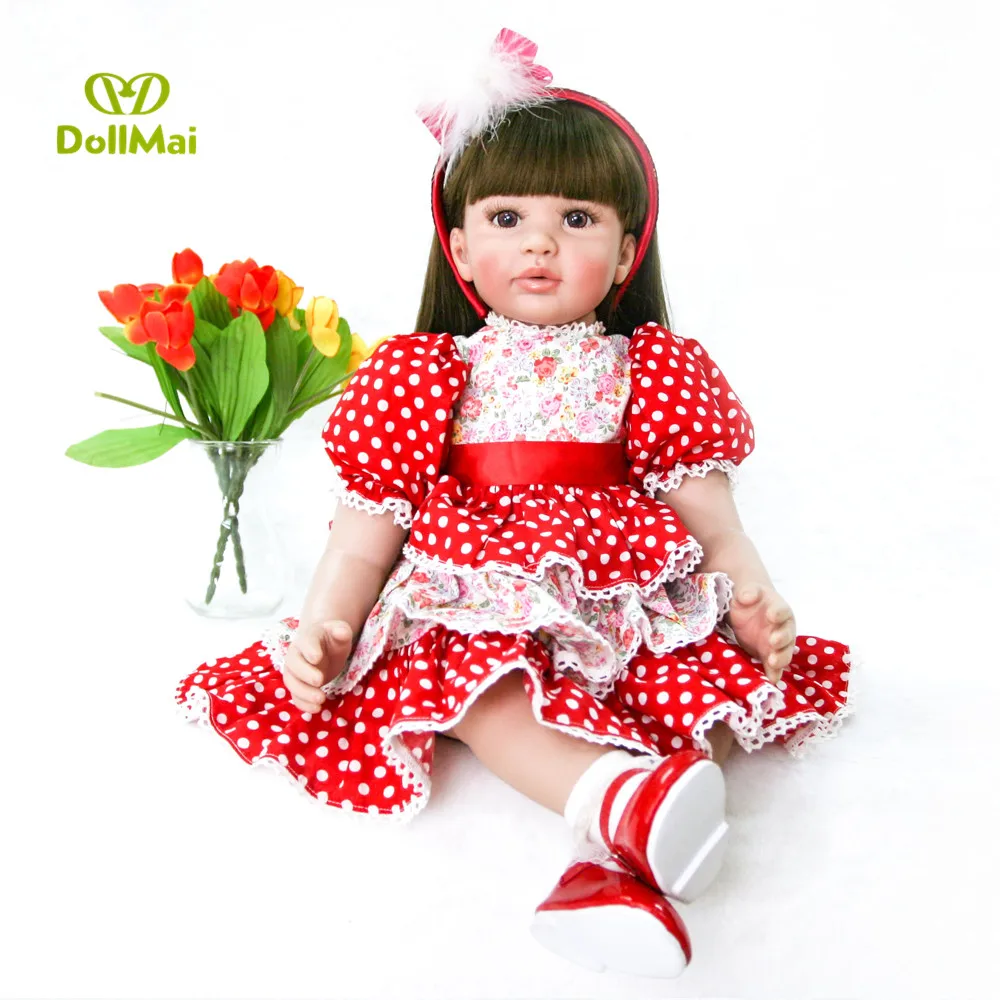 Boutique princess doll toys 24“ 60cm silicone vinyl limbs reborn baby doll alive bebe reborn toddler girls gift
Boutique princess doll toys 24“ 60cm silicone vinyl limbs reborn baby doll alive bebe reborn toddler girls gift
