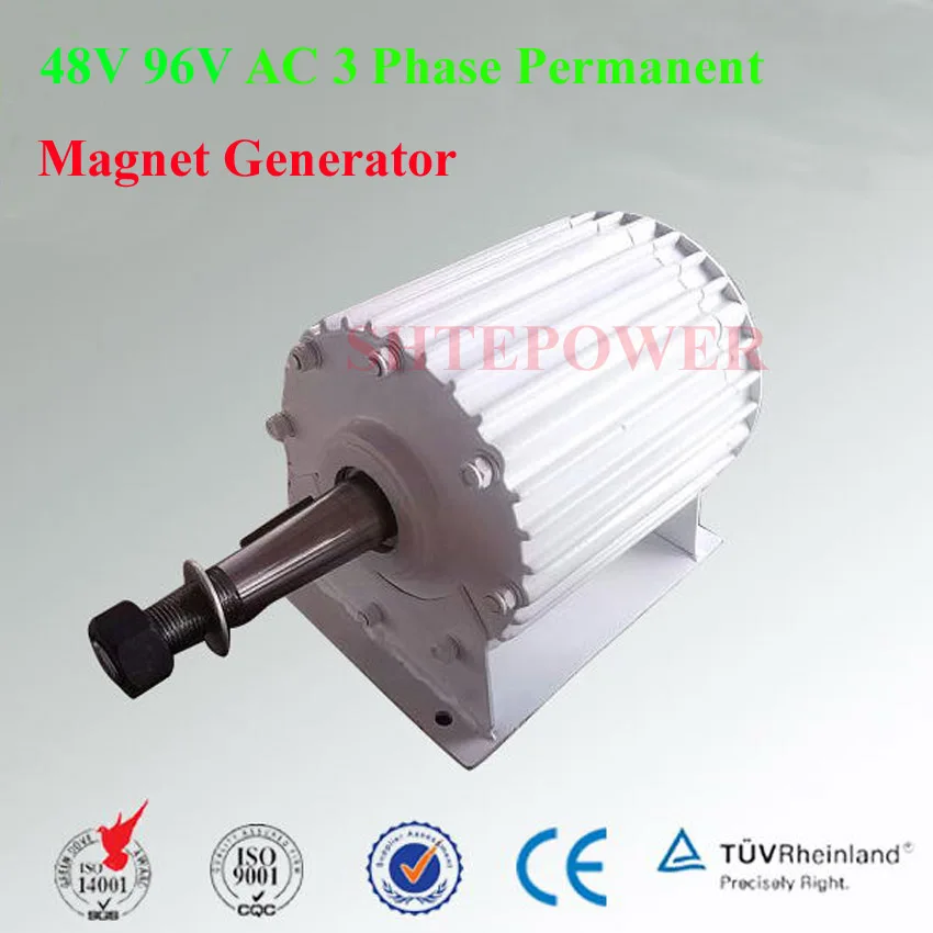 2000W power AC 48V 96V three phase generator Permanent magnet generator low start up&easy installtion
2000W power AC 48V 96V three phase generator Permanent magnet generator low start up&easy installtion