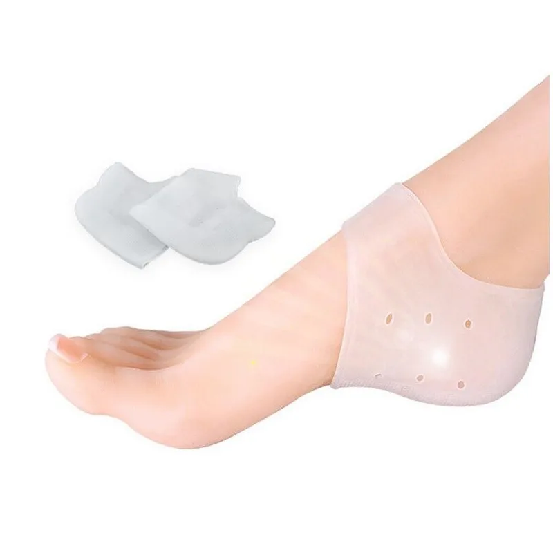 1 Pair Silica gel protective straps breathable heel pain relive socks female women feet heel crack set soft feet care covers
1 Pair Silica gel protective straps breathable heel pain relive socks female women feet heel crack set soft feet care covers
