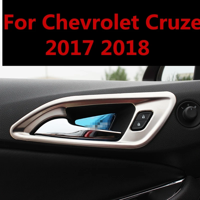 Стайлинг автомобиля для Chevrolet Cruze 2017 2018 крышка внутренней дверной ручки дверная