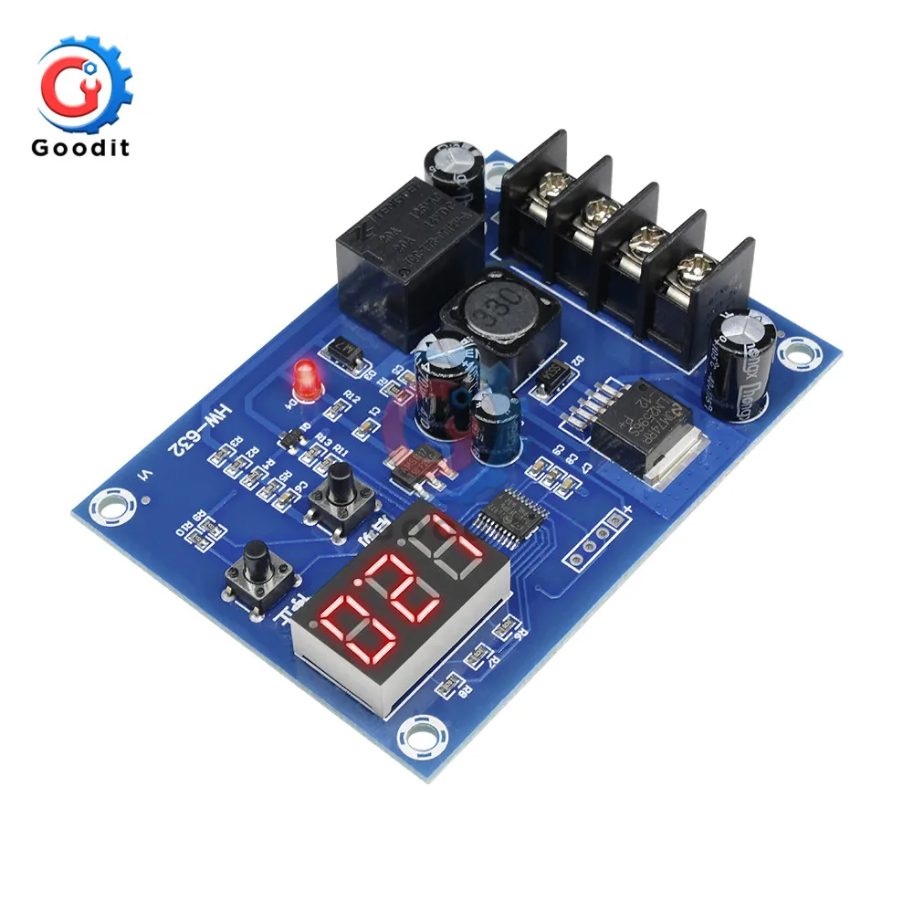 XH-M603 Charging Control Module 12-24V Storage Lithium Battery Charger Control Switch Protection Board With LED Display
XH-M603 Charging Control Module 12-24V Storage Lithium Battery Charger Control Switch Protection Board With LED Display