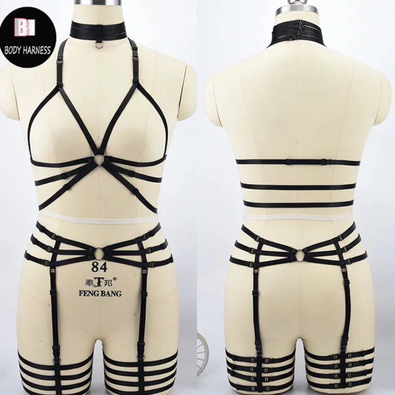 Body Harness Cage Bra Sexy Body belt Fetish Garter Belt adjustable Gothic Sexy body belt Leg Garter Crop Top Lingerie Body suit
Body Harness Cage Bra Sexy Body belt Fetish Garter Belt adjustable Gothic Sexy body belt Leg Garter Crop Top Lingerie Body suit