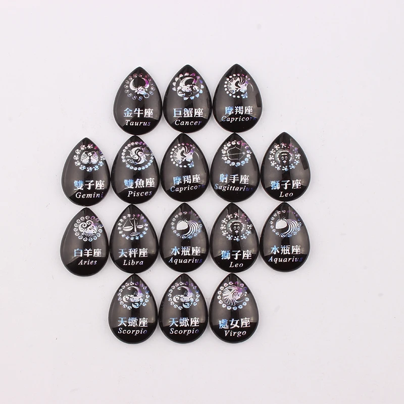 Handmade 18x25mm 13x18mm Glass Constellation Teardrop Flatback Cameo Cabochon Domed DIY Jewelry Charm Photo Pendant Setting
Handmade 18x25mm 13x18mm Glass Constellation Teardrop Flatback Cameo Cabochon Domed DIY Jewelry Charm Photo Pendant Setting