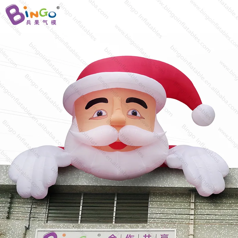 

Personalized 5X2.7X3.9 Meters Santa Claus Inflatable / Inflatable Santa Claus Balloon / Santa Outhouse Christmas Inflatable Toys