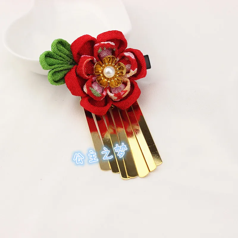 Japanese Style Hair Pin Kanzashi Clips Flower Coppered Tassel Graduation Adult Ornament Come of Age Kimono Yukat HW021-01
Japanese Style Hair Pin Kanzashi Clips Flower Coppered Tassel Graduation Adult Ornament Come of Age Kimono Yukat HW021-01