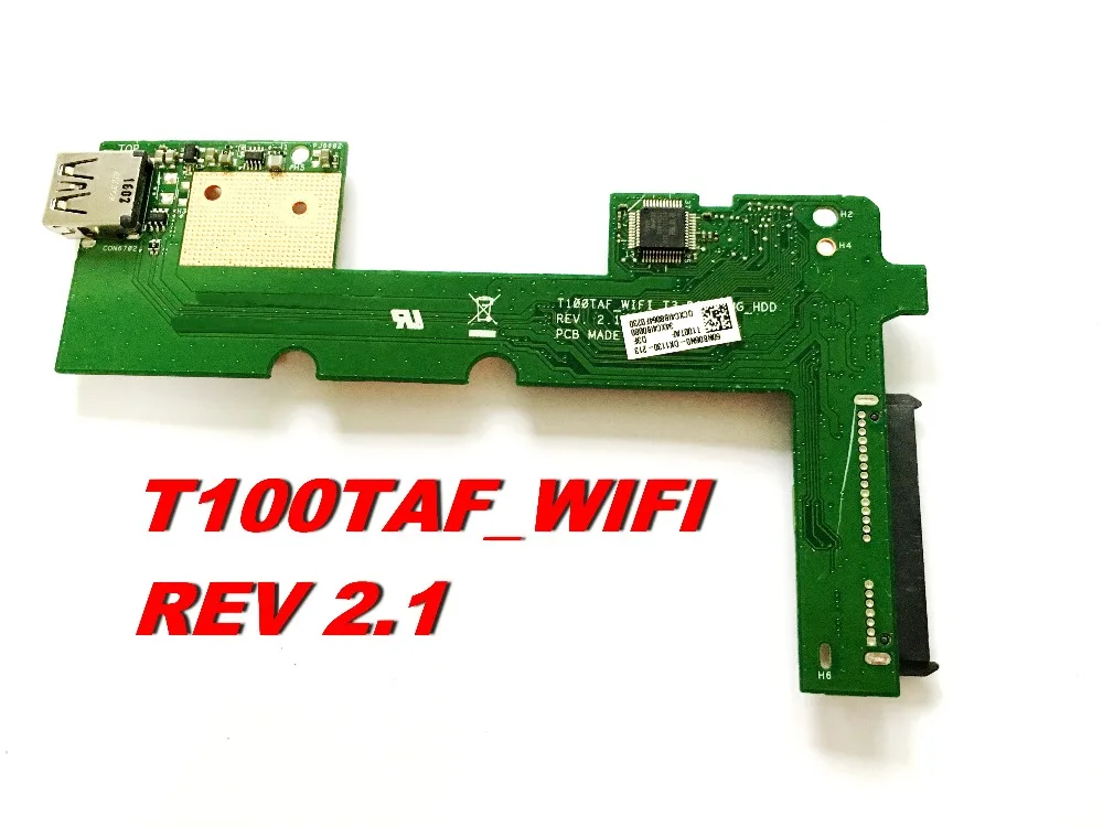 Оригинал для ASUS T100TAF HDD USB плата T100TAF_WIFI REV 2 1 протестирована хорошая бесплатная