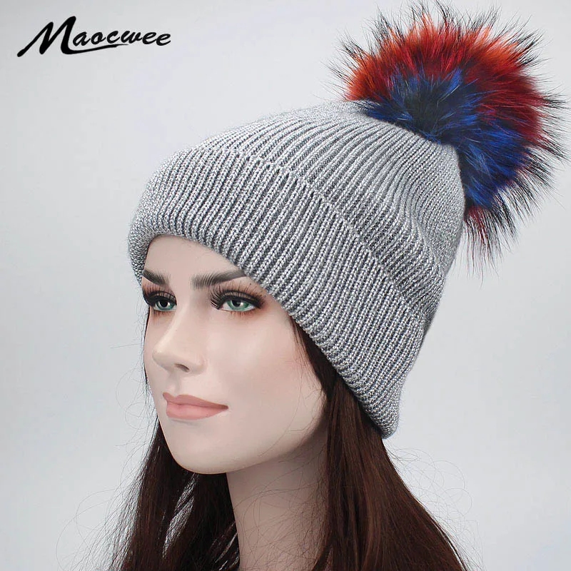Women Knitted Beanies Hats Pom Pom Caps For Girls Autumn Winter Warm Real Fur Pompom Unisex Knitted Skuilles Beanies Caps Bones
Women Knitted Beanies Hats Pom Pom Caps For Girls Autumn Winter Warm Real Fur Pompom Unisex Knitted Skuilles Beanies Caps Bones