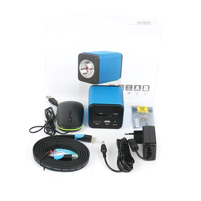 2.0MP 5.0MP HDMI WIFI C MOUNT Professional Video Microscope Camera Professional SONY IMX185 Sensor For Iphone, Ipad, Android
2.0MP 5.0MP HDMI WIFI C MOUNT Professional Video Microscope Camera Professional SONY IMX185 Sensor For Iphone, Ipad, Android