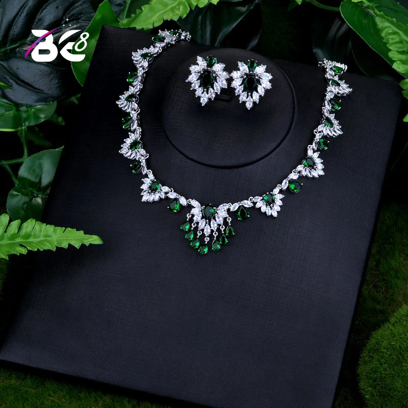 Be 8 New Arrival Water Drop Shape AAA+ CZ Wedding Jewelry Sets Women Necklaces Pendant Stud Earrings Parure Bijoux Femme S131
Be 8 New Arrival Water Drop Shape AAA+ CZ Wedding Jewelry Sets Women Necklaces Pendant Stud Earrings Parure Bijoux Femme S131