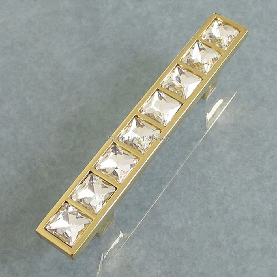 New 10pcs 96mm Square Crystal Cabinet Drawer Handle Furniture Hardware Kitchen Golden Knob Wardrobe Closet Pulls Shoebox Handle
New 10pcs 96mm Square Crystal Cabinet Drawer Handle Furniture Hardware Kitchen Golden Knob Wardrobe Closet Pulls Shoebox Handle