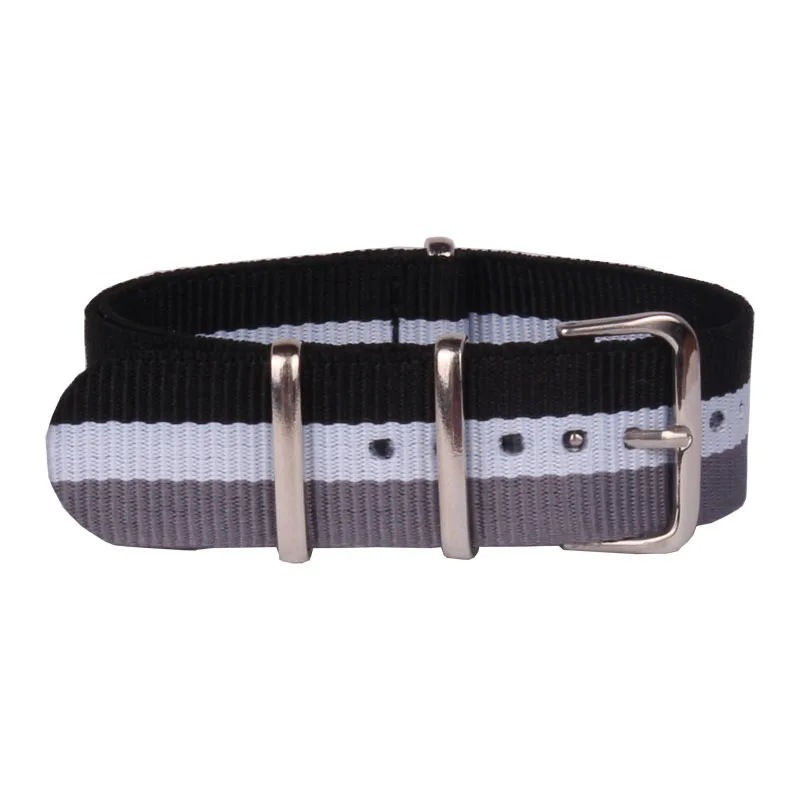 Wholesale Fashion Watchbands Mens Women Military Army Nylon Watches Black Grey White Straps Wristwatch Band Buckle 20mm Belts
Wholesale Fashion Watchbands Mens Women Military Army Nylon Watches Black Grey White Straps Wristwatch Band Buckle 20mm Belts