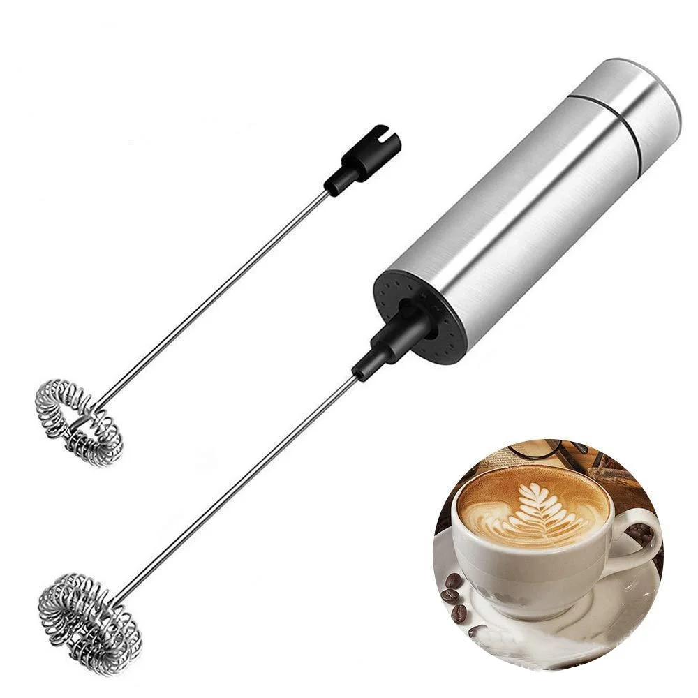 Stainless steel electric milk frothers for Coffee Cappuccino Creamer Milk Jugs Milk Whisk Frothy Blend Whisker Mixer with Stand
Stainless steel electric milk frothers for Coffee Cappuccino Creamer Milk Jugs Milk Whisk Frothy Blend Whisker Mixer with Stand