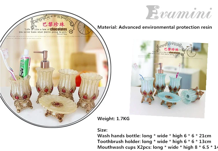 Luxury Bathroom Accessories Set European Bathroom Sanitary Ware Resin Personalized Wedding Gifts Luxury Bathroom Accessories Set
Luxury Bathroom Accessories Set European Bathroom Sanitary Ware Resin Personalized Wedding Gifts Luxury Bathroom Accessories Set