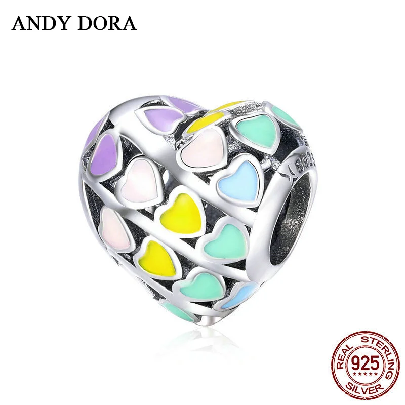 New Arrivals Rainbow Love Heart Bead Charms Original Bracelets for Woman Wedding Beads for Jewelry Making Diy
New Arrivals Rainbow Love Heart Bead Charms Original Bracelets for Woman Wedding Beads for Jewelry Making Diy