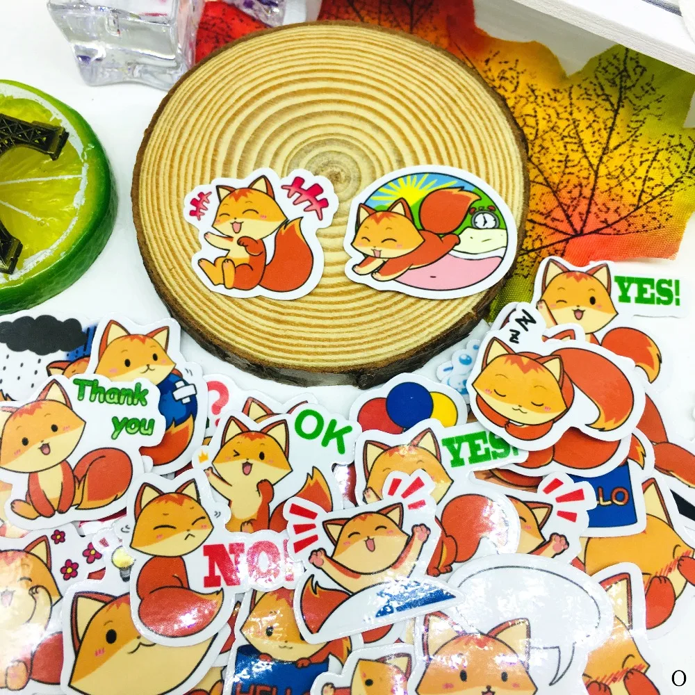 40 Pcs Yellow little fox Cartoon Sticker Waterproof For book Laptop Moto Skateboard Luggage Guitar Furnitur Decal Toy Stickers
40 Pcs Yellow little fox Cartoon Sticker Waterproof For book Laptop Moto Skateboard Luggage Guitar Furnitur Decal Toy Stickers