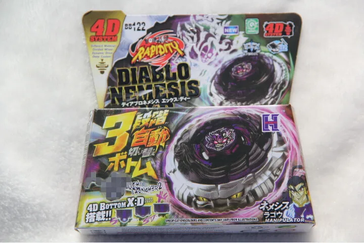 Babyalde 1Pcs High quality Metal Fight Spinning Top Nemesis X:D 4D set BB122 kids game toys children Christmas gift
Babyalde 1Pcs High quality Metal Fight Spinning Top Nemesis X:D 4D set BB122 kids game toys children Christmas gift