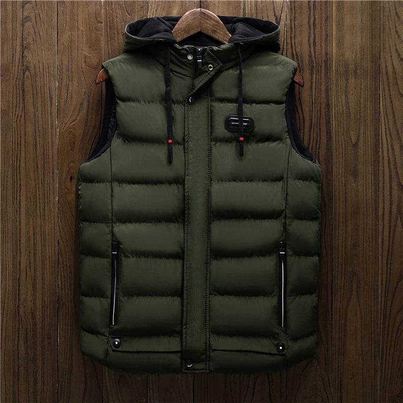 2018 New Brand Vest Men Winter Warm Sleeveless Jacket Men Cotton-Padded Waistcoat Men's Vest Fashion Casual Gilet homme Coats
2018 New Brand Vest Men Winter Warm Sleeveless Jacket Men Cotton-Padded Waistcoat Men's Vest Fashion Casual Gilet homme Coats