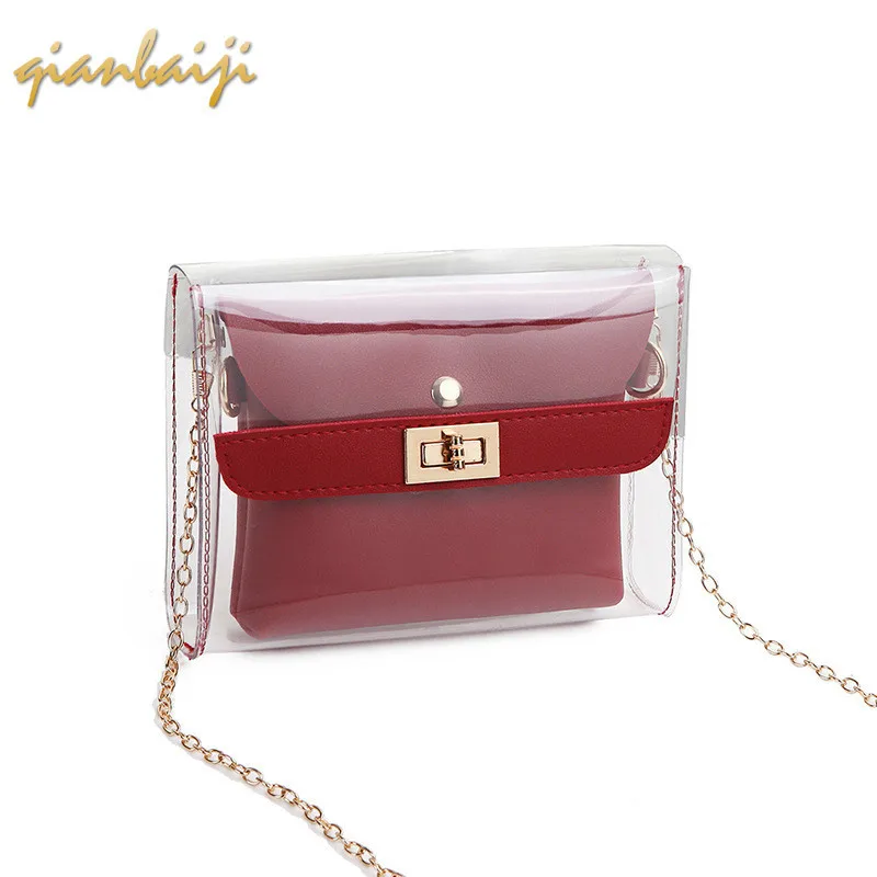 2019 Woman Transparent Crossbody Shoulder Mini Messenger Handbag Ladies Hand Bag Luxury Purses Handbags Women Bags For Designer
2019 Woman Transparent Crossbody Shoulder Mini Messenger Handbag Ladies Hand Bag Luxury Purses Handbags Women Bags For Designer