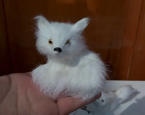 mini cute simulation Curled up fox toy resin&fur white fox doll gift about 7x8cm 1249
mini cute simulation Curled up fox toy resin&fur white fox doll gift about 7x8cm 1249