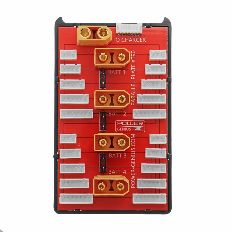 PG Parallel Charging Board XT90 Plug Supports 4 Packs 2-6S 2-8S Lipo Battery For RC Models Multicopter Spare Part Accessories
PG Parallel Charging Board XT90 Plug Supports 4 Packs 2-6S 2-8S Lipo Battery For RC Models Multicopter Spare Part Accessories