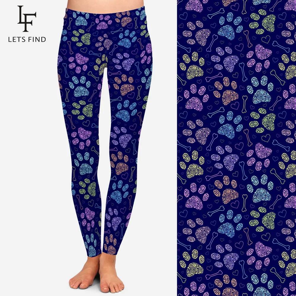 Fashion Colorful Dog Paws Printed Leggings Women Girl Sexy Fitness Legging High Quality Comfortable Workout Leggings Plus Size
Fashion Colorful Dog Paws Printed Leggings Women Girl Sexy Fitness Legging High Quality Comfortable Workout Leggings Plus Size