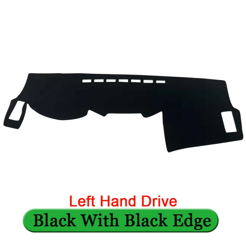 Car-styling Car Dashboard Avoid Light Pad Polyester Instrument Platform Cover Protective Mat For Toyota Hilux sw4 Vigo 2004-2015 |