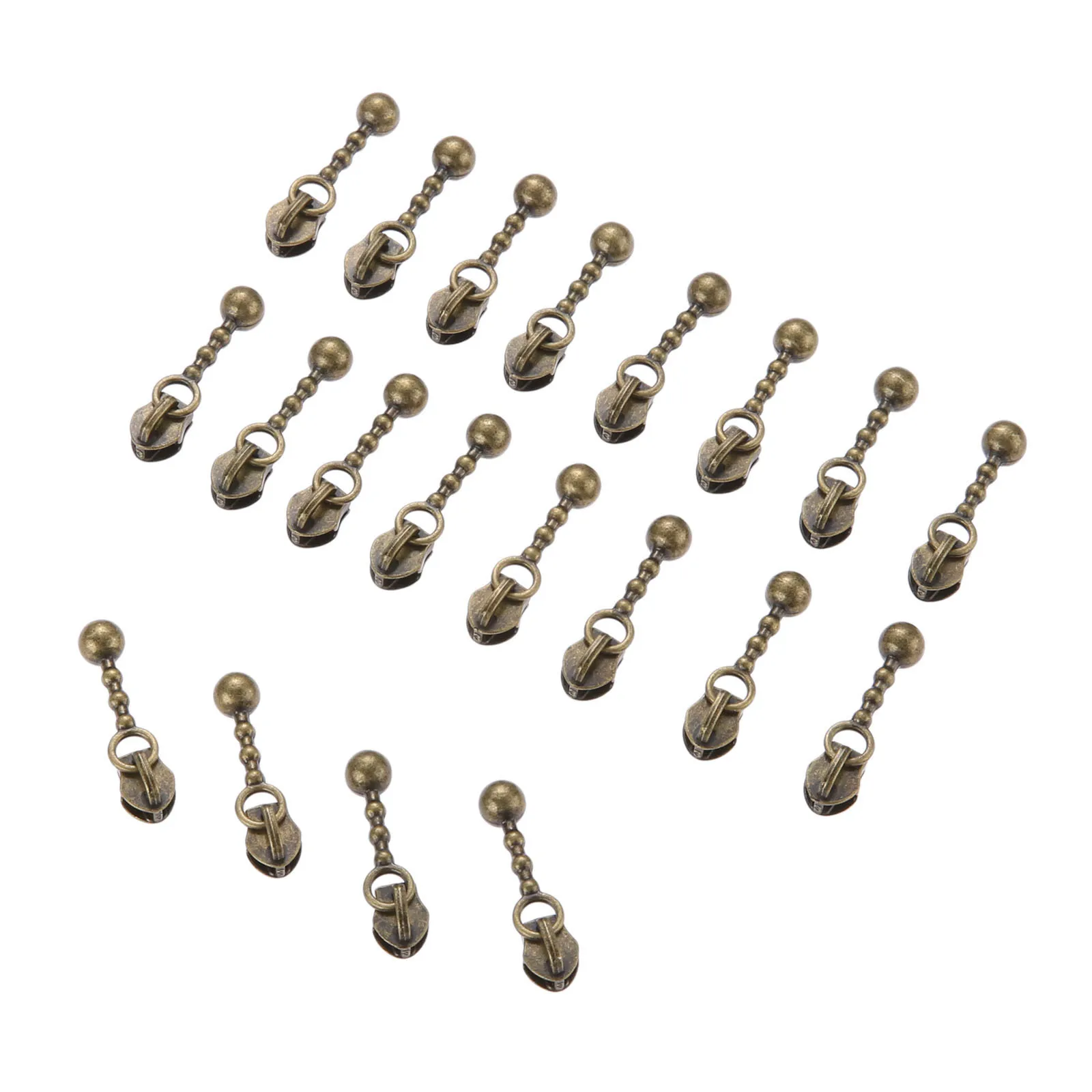 20Pcs 3# Metal Zipper Sliders Zipper Repair Craft Rivets Scrapbooking Sewing Supplies DIY Costumes Clothing Bag Accessories
20Pcs 3# Metal Zipper Sliders Zipper Repair Craft Rivets Scrapbooking Sewing Supplies DIY Costumes Clothing Bag Accessories