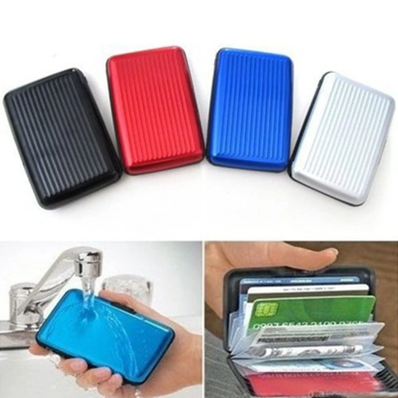 New RFID Blocking Aluminum Credit Card Holder Wallet Hard Case Anti Scan Theft Card Holder
New RFID Blocking Aluminum Credit Card Holder Wallet Hard Case Anti Scan Theft Card Holder