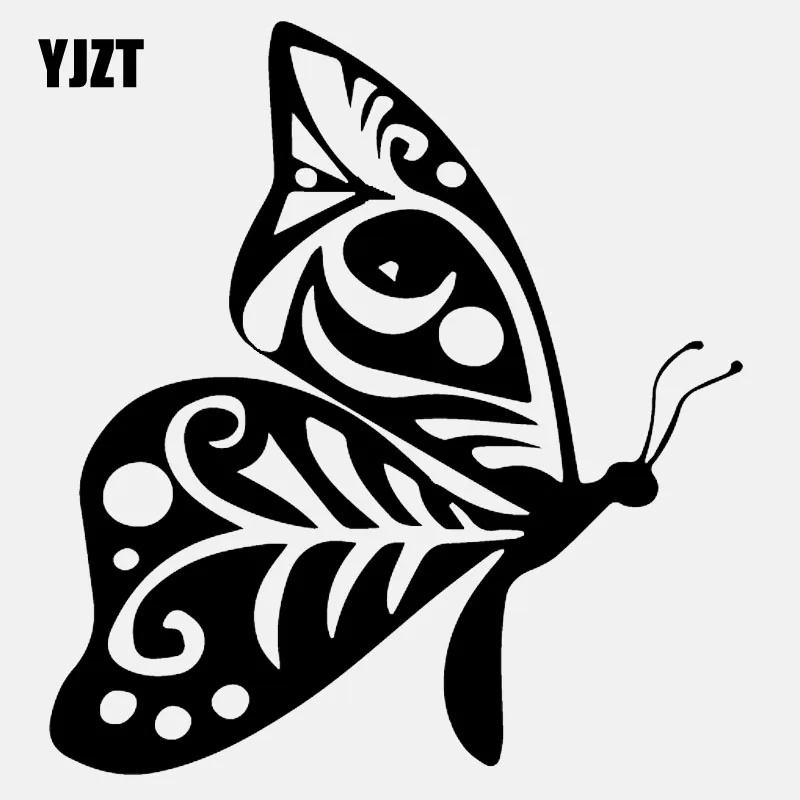 YJZT 13.3CM*14.5CM Car Sticker Beautiful Flower Butterfly Vinyl Decals Decor Black/Silver C24-0290
YJZT 13.3CM*14.5CM Car Sticker Beautiful Flower Butterfly Vinyl Decals Decor Black/Silver C24-0290